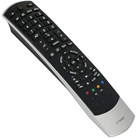 VINABTY CT-90405 Ersatz Fernbedienung Passend für Toshiba TV Sub 75028483 32TL933 32TL963G 32UL975G 40TL938 40TL968 40TL933F 40TL933G 42XL975G 46TL933F 46TL933G 46TL938F 47VL963G 47WL968B 47WL968F