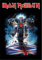 Heartrock Iron Maiden Eddie Motorcycle Bike Poster Flag, Black, 105 x 75 cm, For Concerts, Wall Decor, Polyester