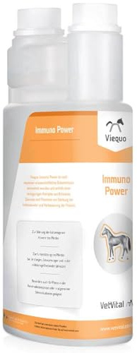VetVital Viequo Immuno Power | 1 l | Ergänzungsfuttermittel für Pferde | Mit Echinacea & Vitaminen