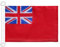 BANDERA NAUTICA PABELLÓN CIVIL REINO UNIDO 45x30cm - Pabellón de conveniencia INGLESA - BRITANICA – UK - PABELLÓN NACIONAL 30 x 45 cm anillos - AZ FLAG