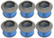 WuYan Remplacement des Filtres pour Piscine, Hotsubbs et Spas Cartouches de Filtres de Piscine pour Filtre Spa, Pompe à Cartouche Filtrante pour MSPA FD2089 (6 filtres Édition améliorée)