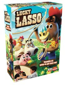 Goliath Lucky Lasso, Brettspiel Kinder ab 4 Jahren, Gesellschaftsspiele für 2 bis 5 Spieler