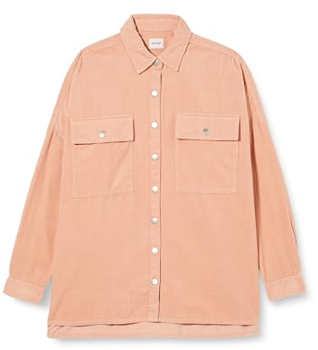 MUSTANG Damen Style Kay Oversize Shirt Bluse, Misty Rose 8089, X-Large