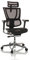 hjh OFFICE Bürostuhl ergonomisch ERGOHUMAN Slim GEN2 Originales Design, 24h Einsatz, Drehstuhl mit Flexibler Lordosenstütze, Netz Schwarz