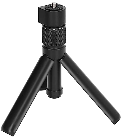 Akozon Bullet Time Selfie Stick Handle for ONE X3/X2/R/X/EVO Action Multi-Functional Fold Tripod, Black