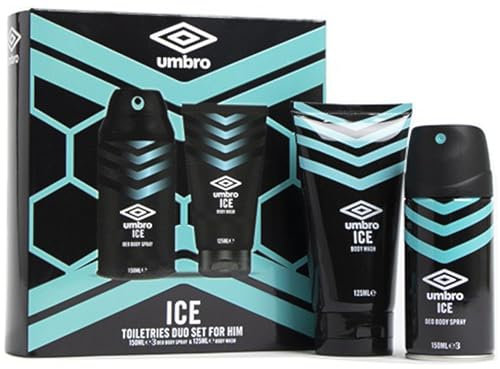 UMBRO GIFTSET SHOWER GEL + BODYSPRAY ICE