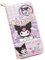 Roffatide Anime Kuromi Portefeuille Portefeuille zippé Similicuir Femmes Long Portefeuille Hommes Femmes Portefeuille chéquier Long Portefeuille, Carte de crédit C