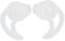 Angoily Replacement Ear Bud s 2 Pack Fin Ear Insert for Acoustic Tube Earpiece Sturdy and Comfortable Design