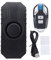Bike Alarm with Remote, Anti Theft Vibration Motion Sensor Bike Alarm, IP55 Water Proof Rechargeable Wireless Bike Motorcycle Alarm with Remote