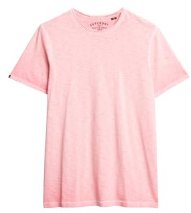 Superdry Herren Raw Edge Slub T-Shirt mit lockerer Passform