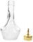 Alipis Bar Tool Glass Liquor Bottle for Cocktails Whiskey Container Wine Container Bar Mixing Glass Random Color
