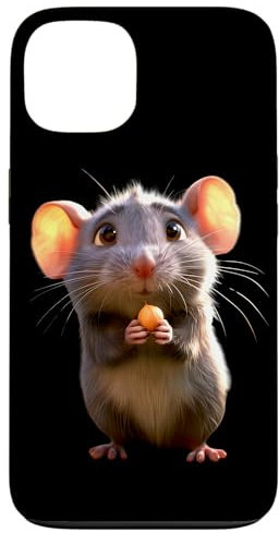 Rata Ratón Simpático Roedores Ratón Enano Ratas Pequeñas Carcasa para iPhone 13