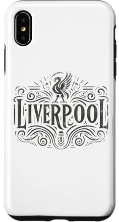 Liverpool England Ornate Aged Print Case for iPhone XS Max