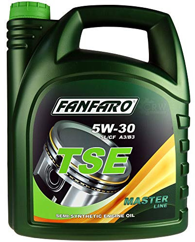 FANFARO Motoröl 5W-30 TSE Teilsynthetiköl Motor Öl ACEA A3/B4 API SN API CH-4 5L