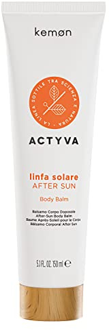 Kemon Actyva Linfa Solare After Sun Body Balm - lindernde After Sun Care, pflegende Body-Lotion bei sonnengeröteter Haut - 150 ml