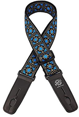 Lock It LIS067 Guitar Strap - Classic Woven, Minstrel