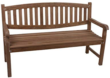 Unbekannt Gartenbank Bank Sitzbank Parkbank Holzbank Garten Möbel Holz Lombok