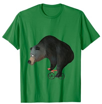 Rennrad Grizzly Bär Radsport - Braunbär Radsportler T-Shirt