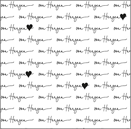 Vaessen Creative Prägeschablone Folder, Herzen mit Herzen, Zum Hinzufügen von Strukturen, Muster und Hintergründe auf Karten oder Scrapbook-Seiten, 15 x 15 cm