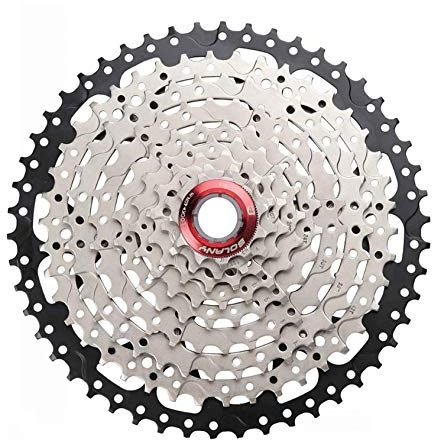 BOLANY Casete de velocidad 11-32T 11-36T 11-40T 11-42T 11-46T 11-50T 11-52T Relación amplia MTB 10 velocidades Parte de bicicleta engranaje con extensión de cambio trasero