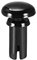 Sourcing Map Push Clip Nieten, PCB Circuit Panel Nylon Fastener schwarz 50 Stück