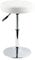FURWOO Round Salon Massage Silla de Taburete Giratorio de Trabajo de Trabajo de Trabajo Ajustable Tapa de peluquería Beauty Salon Silla de Belleza de uñas Taburete de Bar bajo (Blanco)