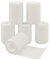 QiGui 6 Rouleaux Bande Cohésive Bandage Autoadhésif Cohésifs Sports Bande Auto-adhésif Elastiques Bandage Médical Bande Adhésifs Pansements Adhésifs pour Doigt Mains Pieds Poignets 7,5cm (Blanc)
