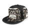Oaieltj Unisex Baseball Cap Herren Damen Einstellbare Snapback Trucker Hat Mode Hip-Hop Baseball Cap, Cool Gorilla Affe schwarz, One size