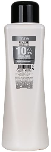 Tahe High Platinium Lumière Express Oxigenada Tratante con Aceites Protectores, 1000 ml (10 Vol)