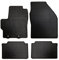 edecor Gummifussmatten Automatten Gummimatten Gummi Fußmatten Satz Set für Toyota Yaris Cross ab Bj. 2021