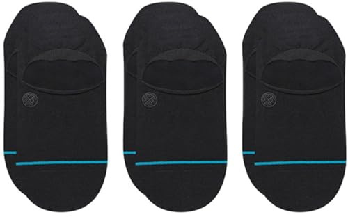 Stance No Show Socks - Icon (Schwarz, Large)