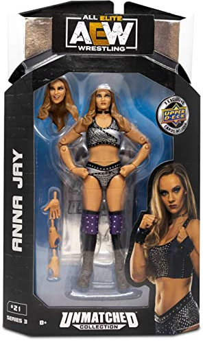 AEW Unmatched Unrivaled Luminaries Collection Wrestling Actionfigur (Wählen Sie Wrestler) (Anna Jay)