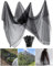 Zonon Mückennetz, Insekten-Mesh-Netz, Fliegengitter, Insekten-, Schmetterlings- und Vogelschutznetz für Patio, Balkon, Veranda, Pavillon, Schutz von Gemüse, Früchten und Pflanzen (3 x 30 m, schwarz)