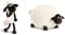 NICI Kuscheltier Shaun das Schaf 35 cm – Plüschtier für Mädchen, Jungen & Babys & Kuscheltier Shirley das Schaf 17 cm – Schaf Plüschtier für Mädchen, Jungen & Babys