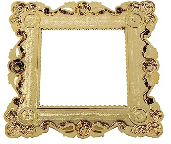 Gold Double Opening Light Switch Cover - Surround Socket Sticker & Finger Panel (1pcs)