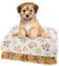 WLLHYF 2 coperte per animali domestici, in flanella, calde, calde, con stampa di zampe, per gatti, cani, cuccioli, gattini (58 x 40 cm)