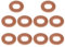 Einspritzdüsen Dichtring für F56 R56 F54 R55 F60 R60 F57 R57 F58 R58 R61 R59 Astra G H Corsa D Vectra C Combo Agila Meriva A Zafira Frontera Omega B Tigra 206 207 307 Boxer Partner 9-3 V70 XC60 XC90