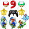 Yoimckay 10 Pezzi Palloncini per Feste, Foglio Alluminio Palloncino Set, Palloncini Cartoon Tema, Palloncino Compleanno, Decorazioni per Compleanno Palloncini, per Decorazione Compleanno Bambini