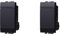 IXTRIMA Pulsante 1P 16A Unipolare Colore Nero Compatibile Con Bticino Living International/LIGHT