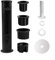 Tube de rechange pour parasol d'extérieur en métal, pour balcon, piscine (noir)