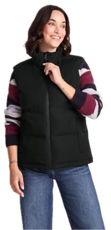 TOG24 Elyna Womens Windproof Insulated Gilet, Heat-Sealed Funnel Neck Zip