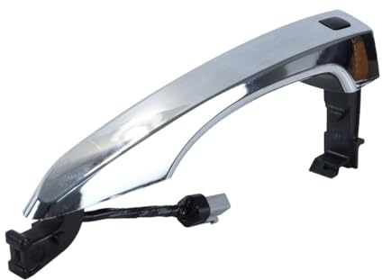 Gutol Poignée de porte extérieure avant gauche avec clé, compatible avec Hyundai Tucson 2016-2021, référence 82651D3710