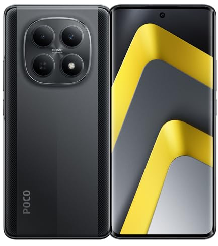 POCO M8 5G Smartphone Snapdragon® 6 Gen 3 6.77 120Hz Display 50MP Camera 5520mAh 45W,with Charger,8GB+512GB,Black,2392x1080,up to 2.4GHz