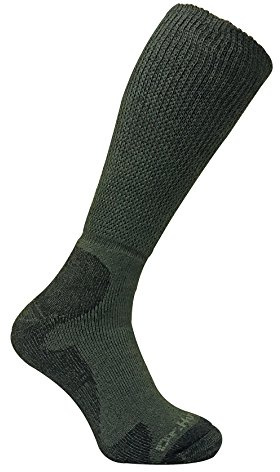 Dr Hunter - Mens Thick Extra Wide Loose Top Long Knee High Merino Wool Thermal Walking/Hiking Socks