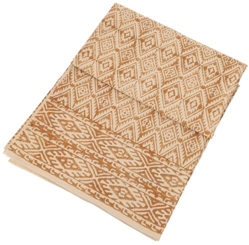 Blockdruck Tagesdecke, Bett & Sofaüberwurf, Design 3, Single 150*200 cm | 100% Baumwolle, handgefertigt, traditioneller Blockdruck, vielseitig einsetzbar, dekorativ