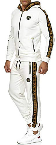 Redbridge Herren Jogginganzug Sweat Suit Set Jacke Hose R-Logo Premium M2157-M4237