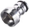 sourcing map Brass Faucet Tap Quick Connector M22x1/M24x1 UNF Thread Hose Pipe Socket Adapter Fitting for Dishwasher Washing Machine