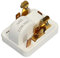 Anlassvorrichtung Anlaufrelais Startrelais kompatibel mit Danfoss 103N0021 AEG 2425144017 Bosch 00151055 Kühlschrank Kompressor