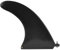 Germerse Abnehmbare Aufblasbare Surfbrettflossen, 8-Zoll-Mittelbrett-Longboard und SUP-Einzelflosse für Surfbrett- und Paddleboard-Stand-Up-Paddel