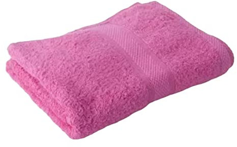 2 Pack 100% Egyptian Cotton Face Flannels 500 Gsm By Lyra Linens (Fuchsia Pink)